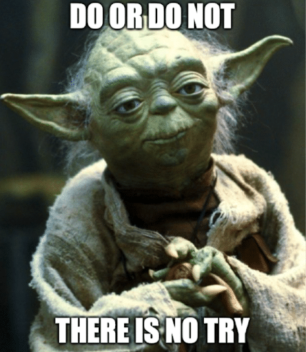 With data quality there is no try