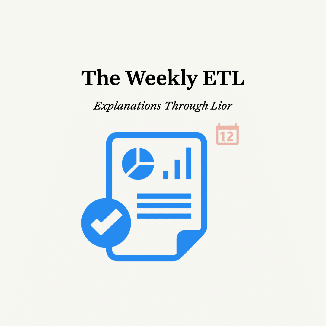 The Weekly ETL: How Do You Document Your Data Assets?
