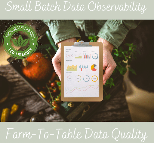 small batch data observability
