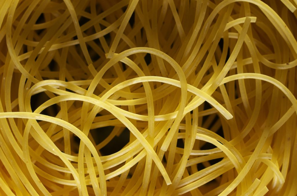 Data lineage mapping represented as spaghetti
