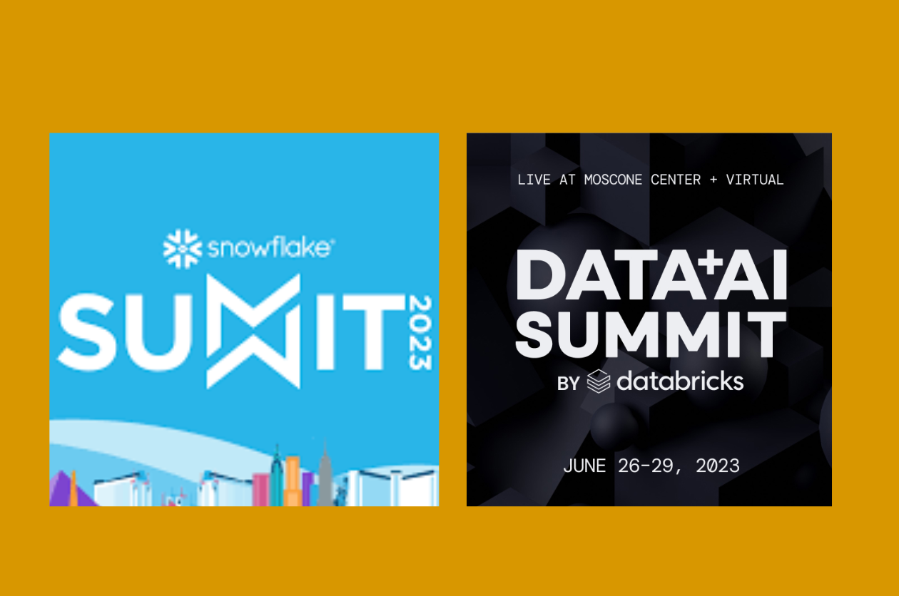 Snowflake and Databricks Summits 2023: Feature Announcement Recaps and Comparisons
