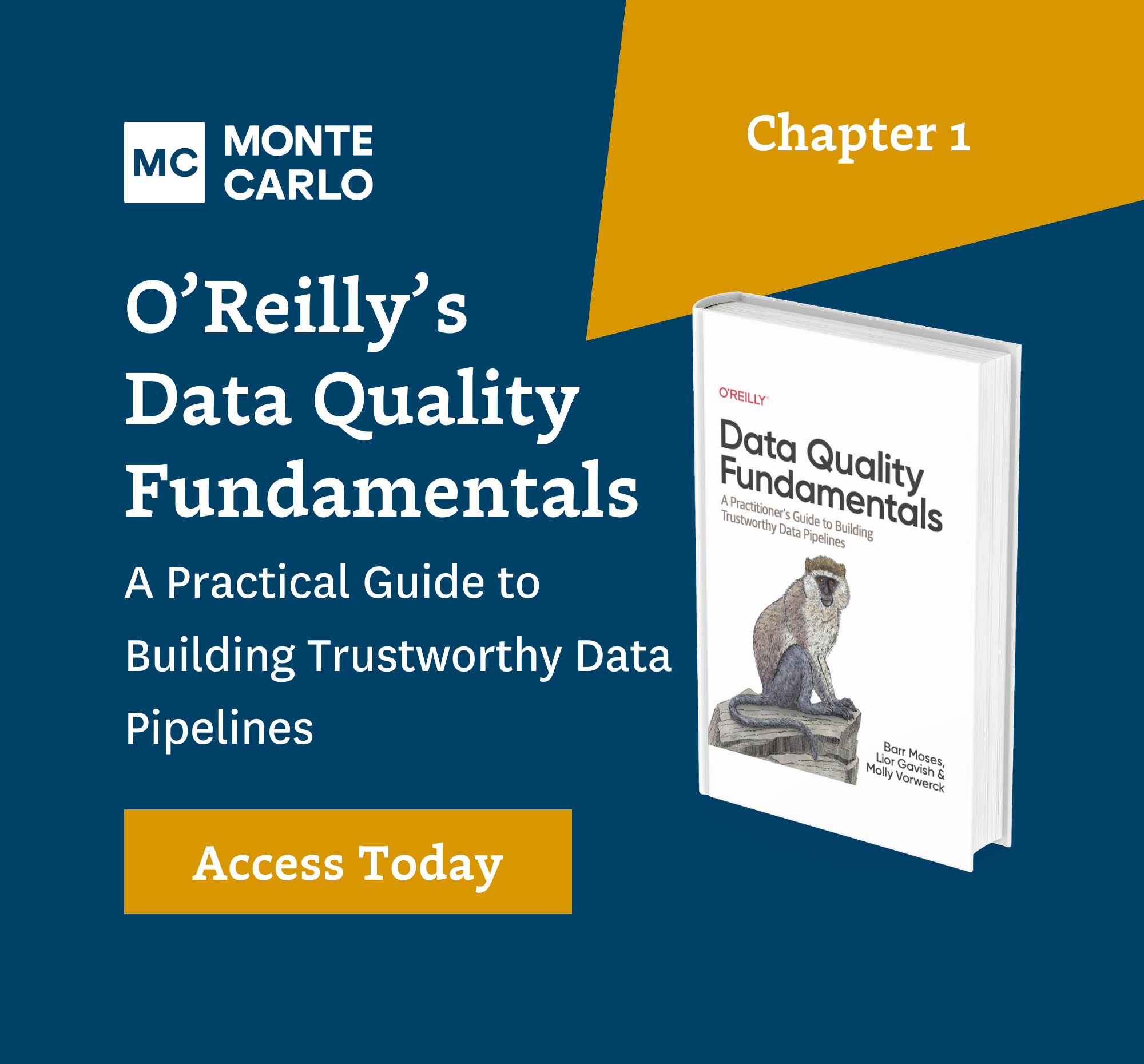 [O’Reilly Book] Chapter 1: Why Data Quality Deserves Attention Now